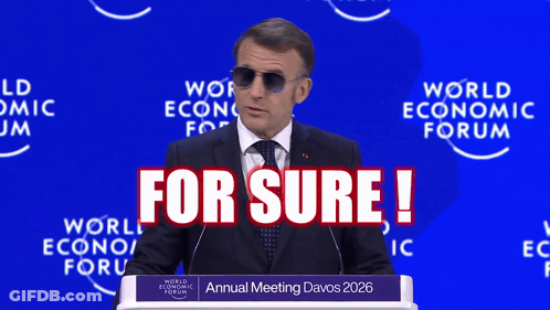 Man In Sunglasses Speaking At World Economic Forum GIF