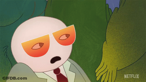 Man In Sunglasses With Netflix Text GIF
