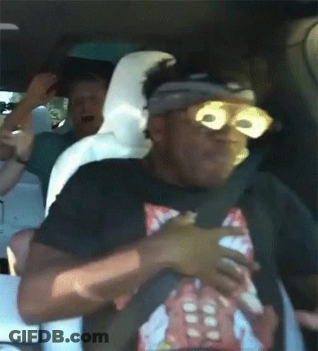 Man In Sunglasses With Spongebob Shirt GIF