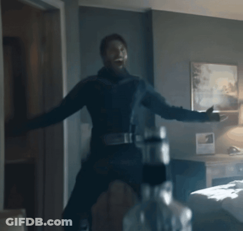 Man In Superhero Costume GIF