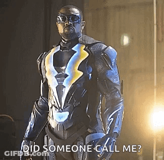 Man In Superhero Costume GIF