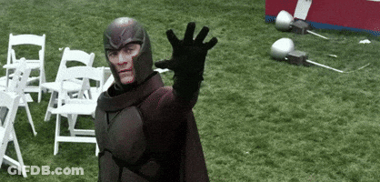 Man In Superhero Costume Waving GIF