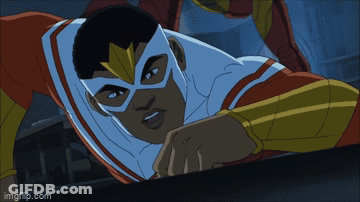 Man In Superhero Costume With Imgflip GIF