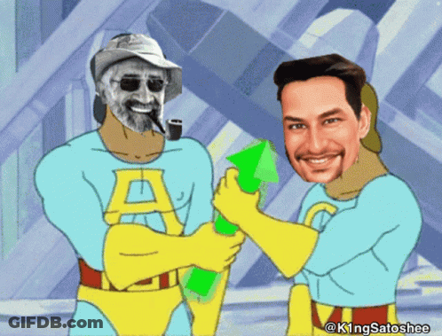 Man In Superhero Costume With Letter A GIF