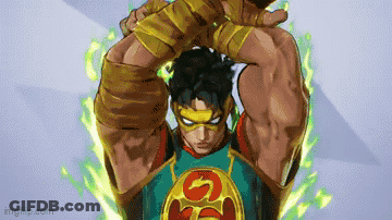 Man In Superhero Costume With S GIF