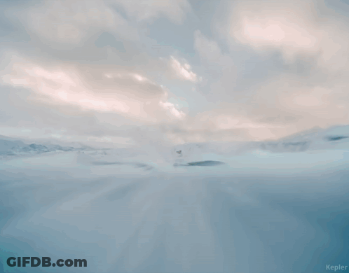 Man In Superman Costume Flying In Sky GIF