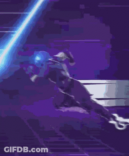 Man In Suspenders With Disco Ball On Head GIF