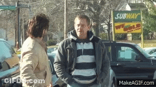 Man In Sweater On Ice Rink Says Happy Birthday Psh GIF