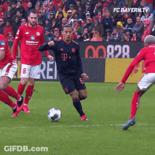 Man In T-Mobile Jersey Kicking Soccer Ball GIF