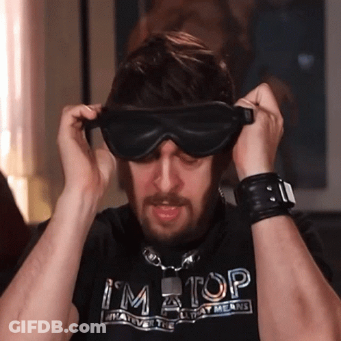 Man In T-Shirt Saying I'm A Top GIF