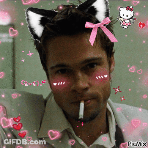 Man In Tank Top, Dark Room, Bbbring It! GIF
