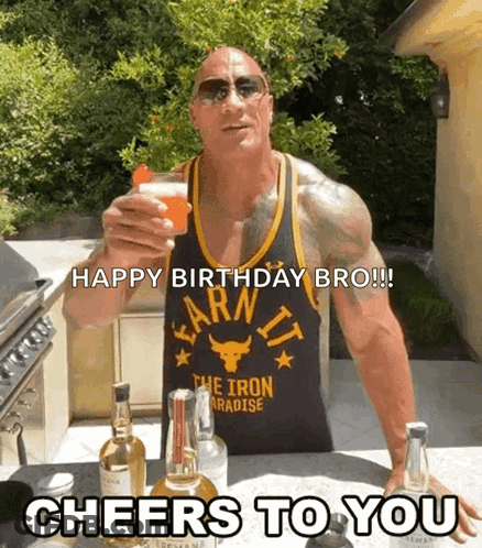 Man In Tank Top Iron Paradise GIF