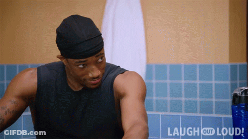 Man In Tank Top Laugh Out Loud GIF