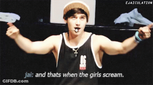 Man In Tank Top Number 06 GIF