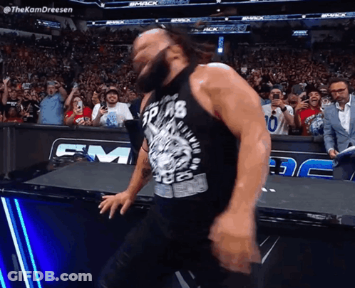 Man In Tank Top Saying TP AB GIF