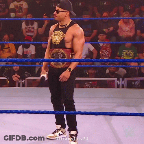 Man In Tank Top Saying Warrior Day GIF