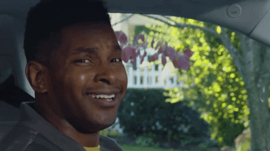 Man In The Car Happy Tears GIF