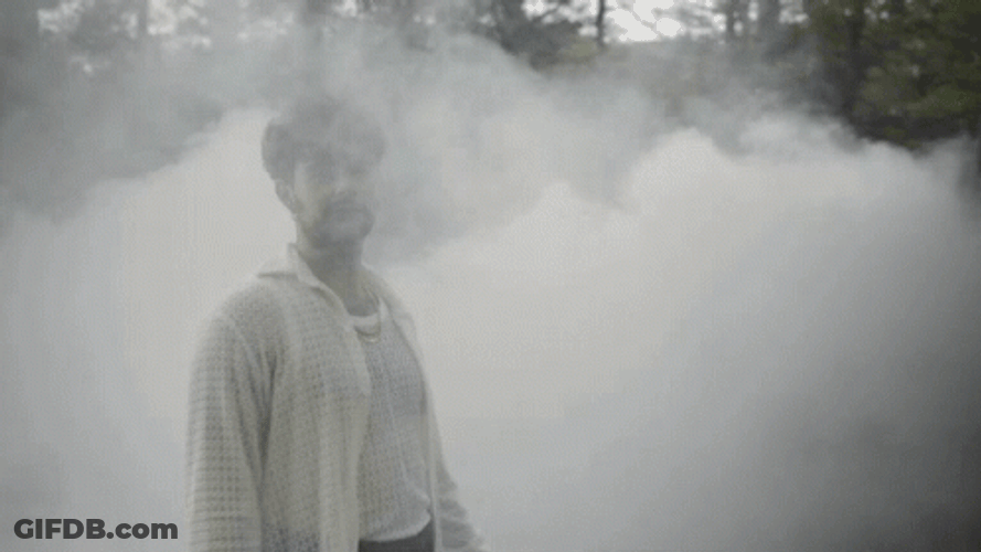 Man In The Fog GIF