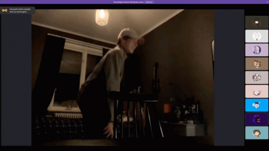 Man In The House Twerking Among Us Meme GIF