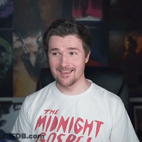 Man In The Midnight Gospel T-Shirt GIF