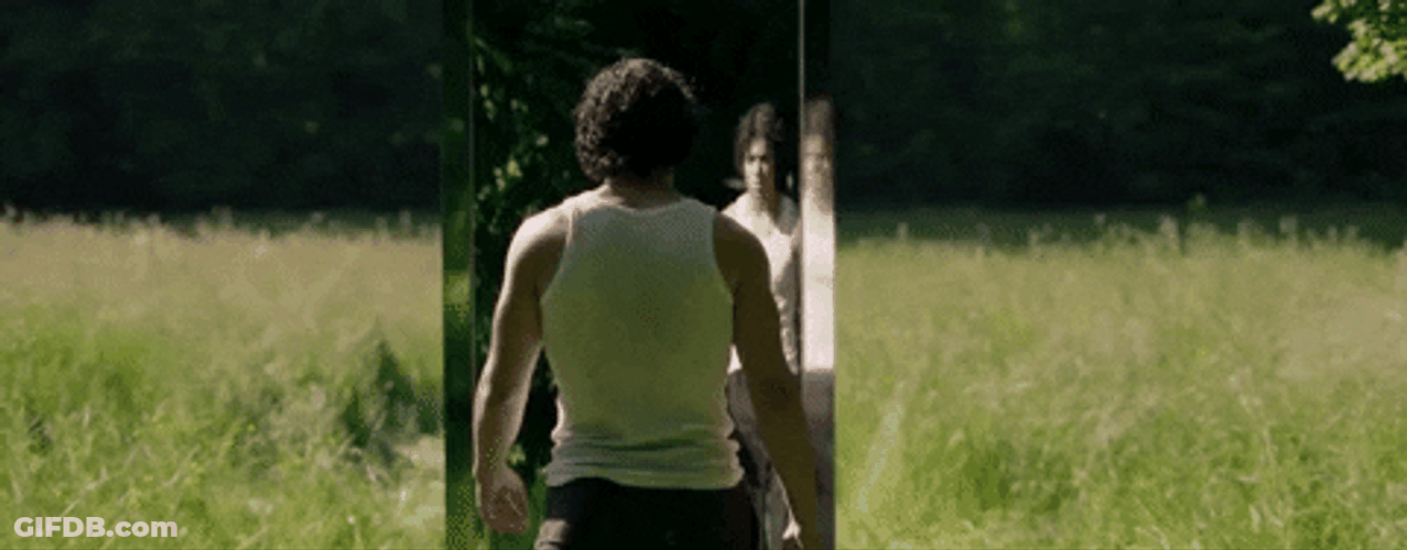 Man In The Mirror Jonathan Mergui GIF
