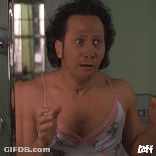 Man In The Mirror Rob Schneider Hot Chick GIF