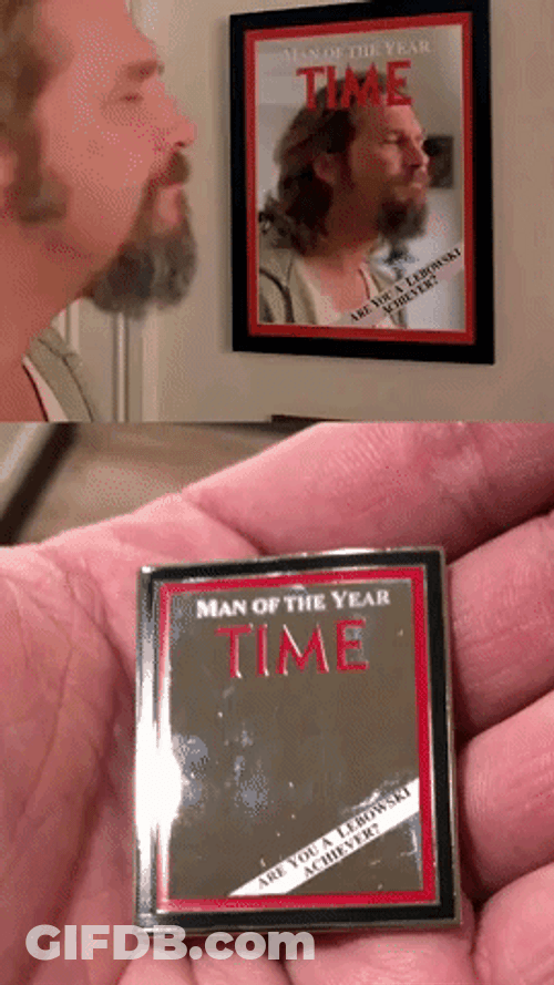 Man In The Mirror Time Magazine GIF