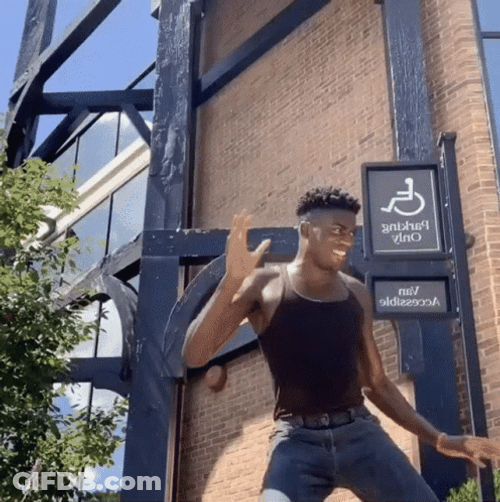 Man In The Street Dancing Meme GIF