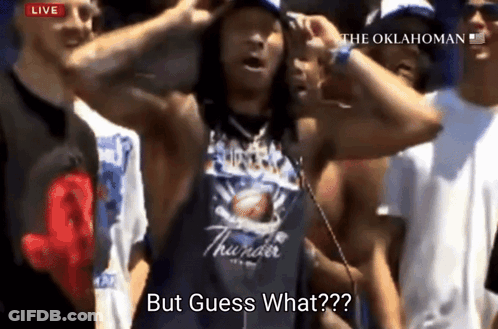 Man In Thunder Tank Top GIF