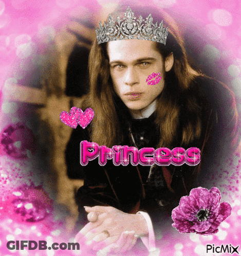 Man In Tiara Saying Princess GIF