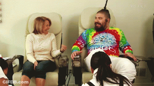 Man In Tie Dye Gucci Sweater GIF