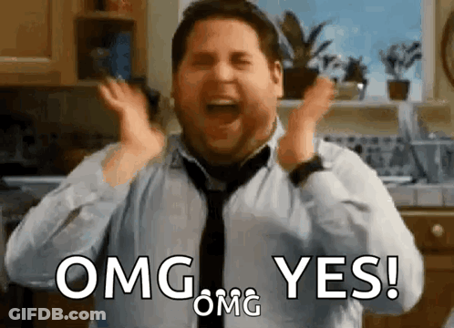 Man In Tie Screaming With Hands Up GIF