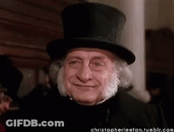 Man In Top Hat And Beard Smiling GIF