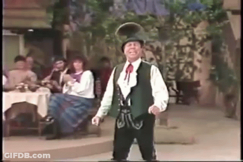 Man In Top Hat Dancing GIF