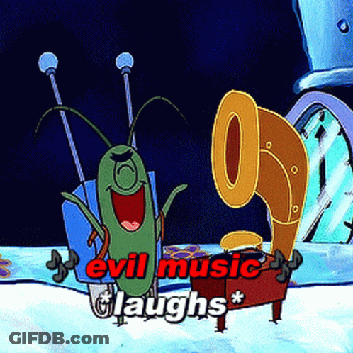 Man In Top Hat Holding Hose With Birds Flying Regular Show GIF