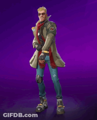 Man In Trench Coat And Blue Jeans GIF