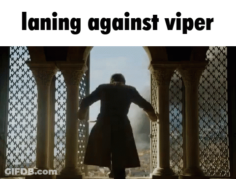 Man In Trench Coat Walking Through Doorway Laning Against Viper GIF