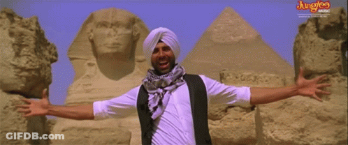Man In Turban Pyramid Junglee Music GIF