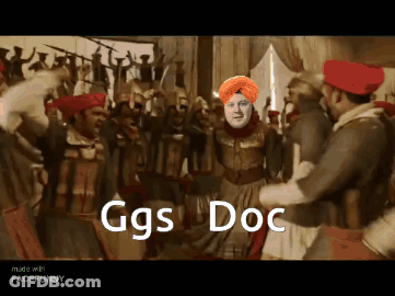 Man In Turban Surrounded By Soldiers Says GGS Doc GIF