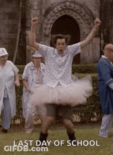 Man In Tutu Dancing With Group GIF