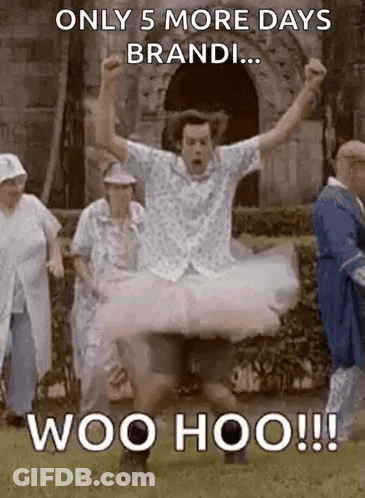 Man In Tutu Jumping While People Watch GIF