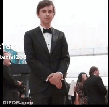Man In Tuxedo And Bow Tie GIF