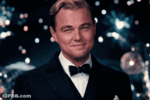 Man In Tuxedo And Bow Tie Smiling GIF