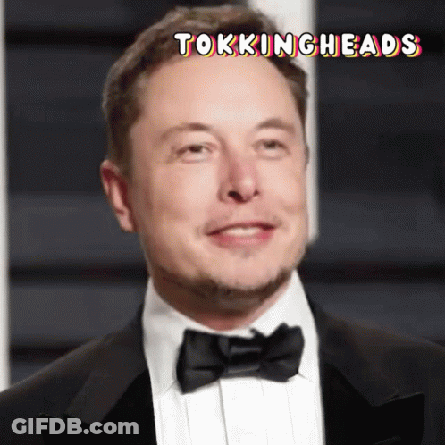 Man In Tuxedo And Bow Tie Smiling Tokingheads GIF