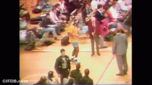 Man In Tuxedo Before Crowd GIF