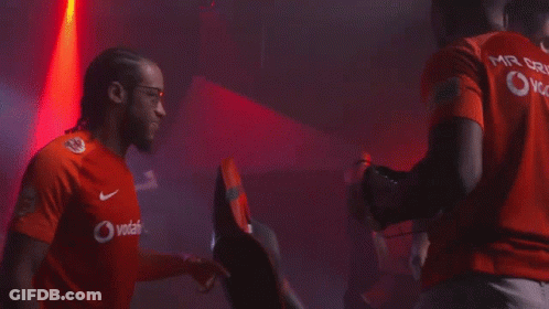 Man In Tuxedo Dancing In Crowd GIF