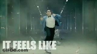 Man In Tuxedo Dancing It Feels Like GIF