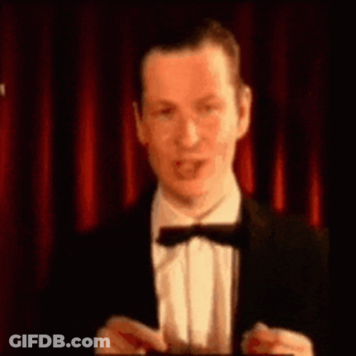 Man In Tuxedo Giving Thumbs Up Soigner Le Bien GIF