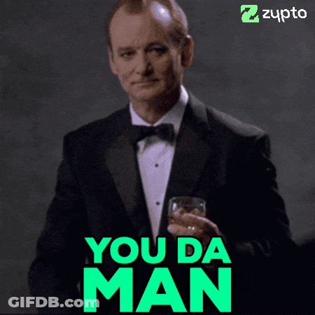 Man In Tuxedo Holding Whiskey GIF