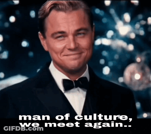Man In Tuxedo Man Of Culture We Meet Again GIF
